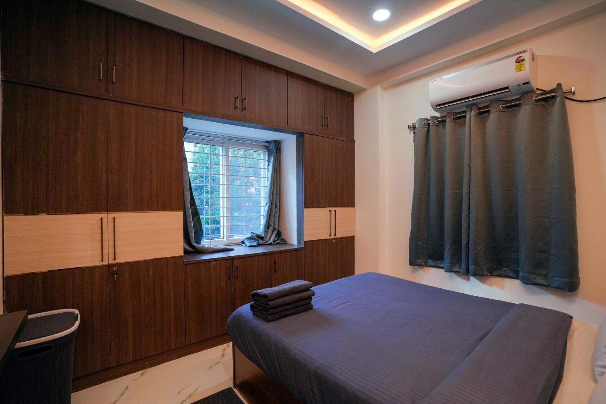 N Cube Serviced Apartments Hyderabad Esterno foto