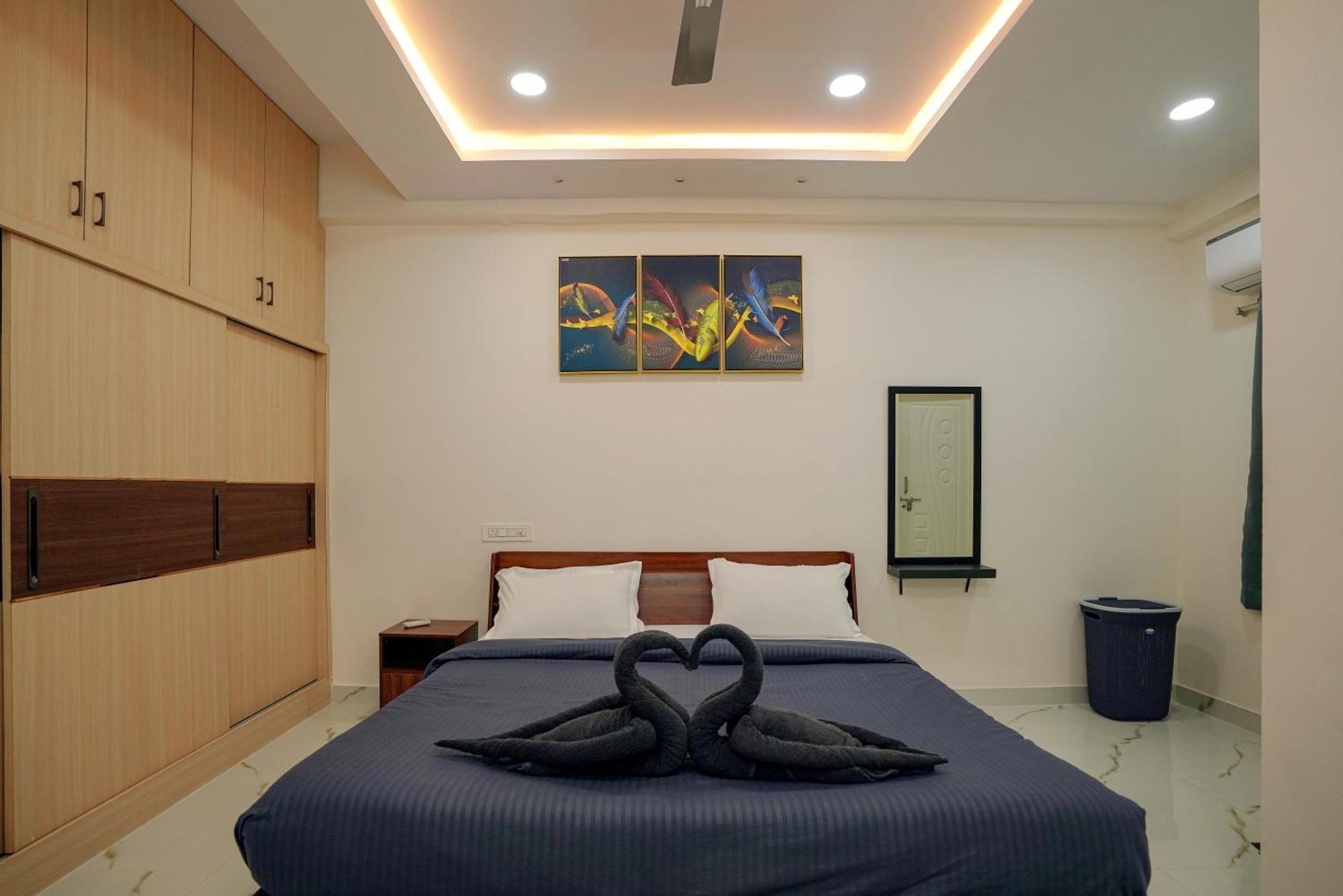 N Cube Serviced Apartments Hyderabad Esterno foto