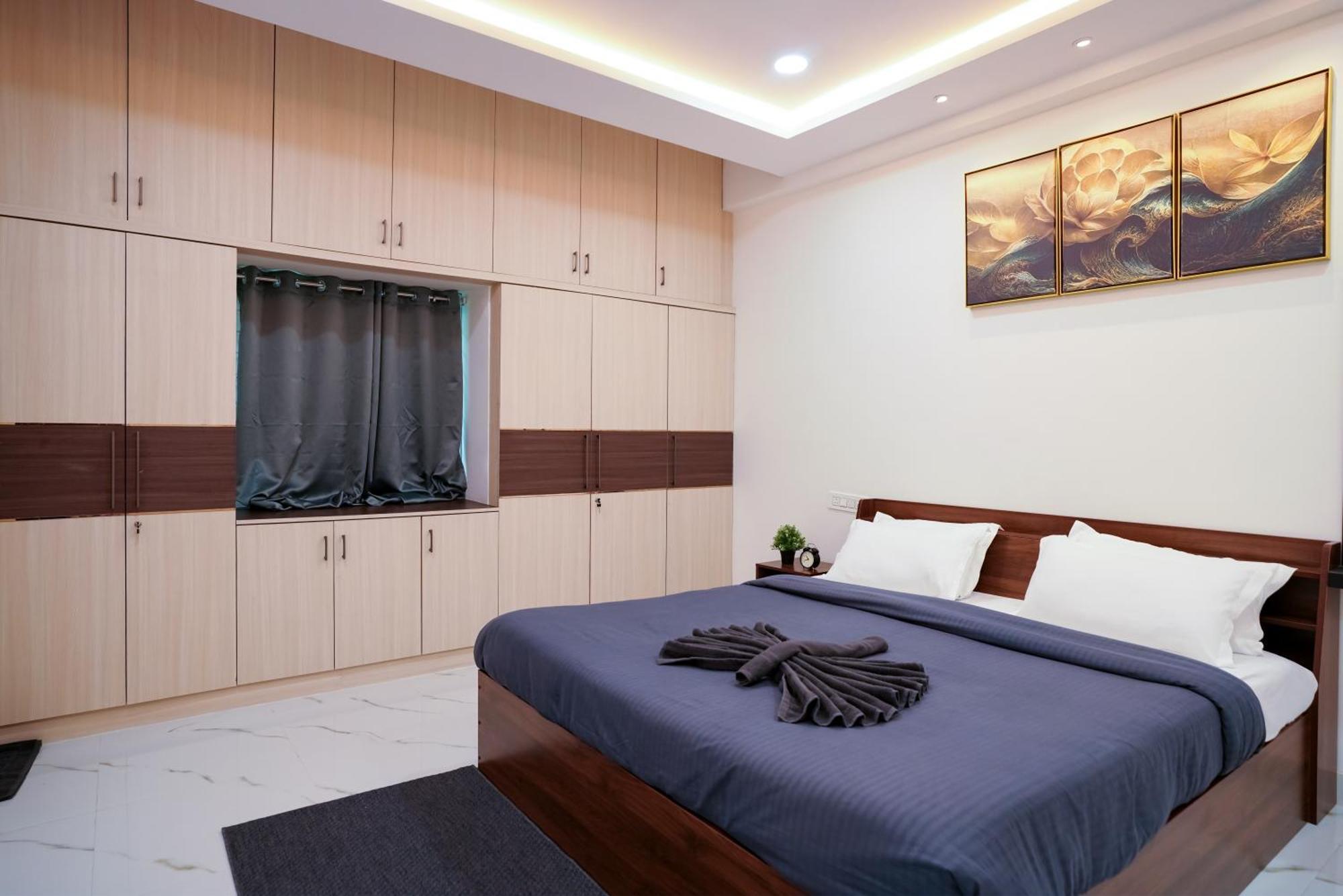 N Cube Serviced Apartments Hyderabad Esterno foto
