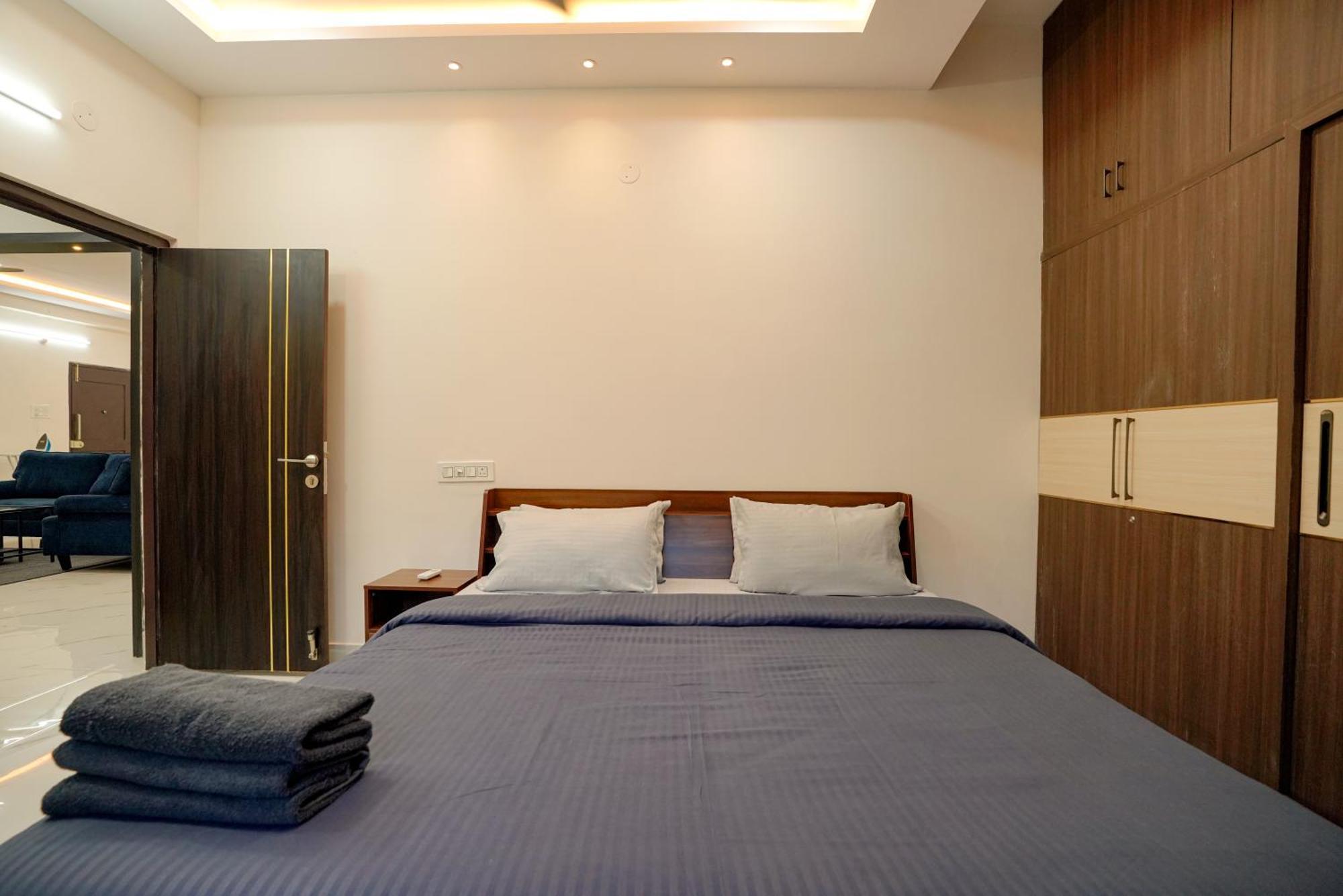N Cube Serviced Apartments Hyderabad Esterno foto