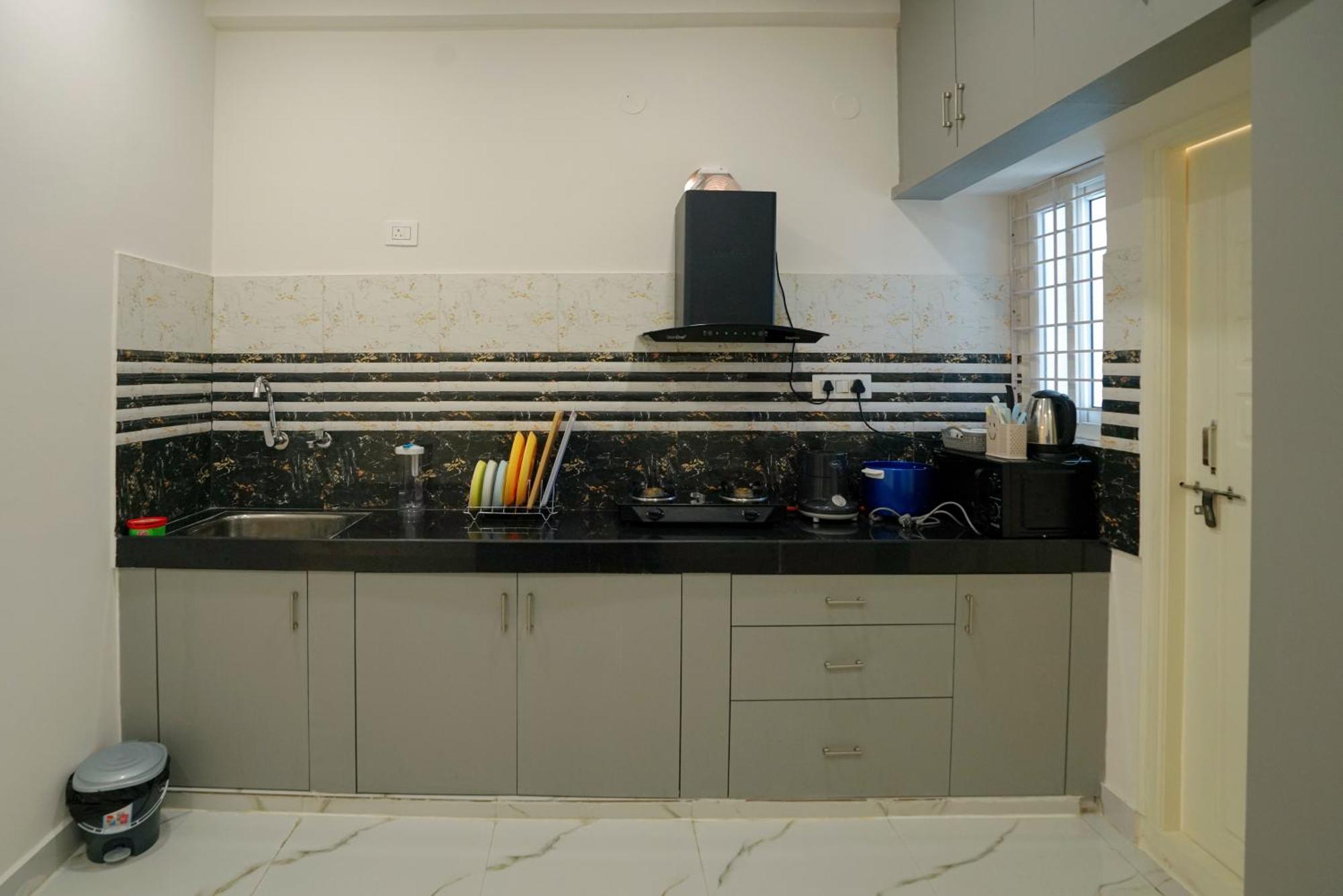 N Cube Serviced Apartments Hyderabad Esterno foto
