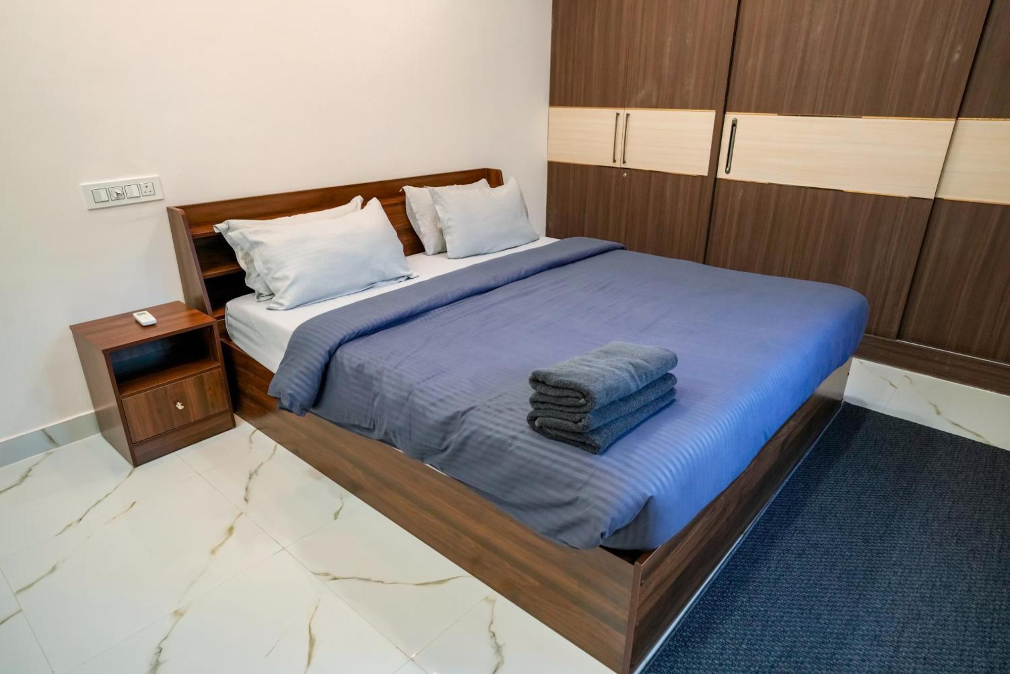 N Cube Serviced Apartments Hyderabad Esterno foto