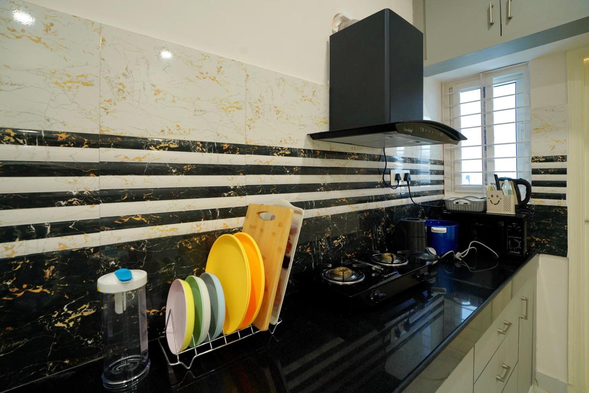 N Cube Serviced Apartments Hyderabad Esterno foto